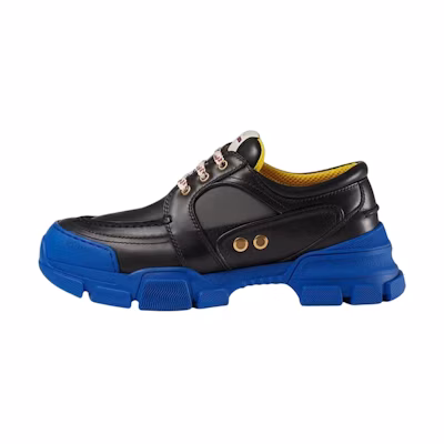 Gucci Leather Sneaker 'Black'