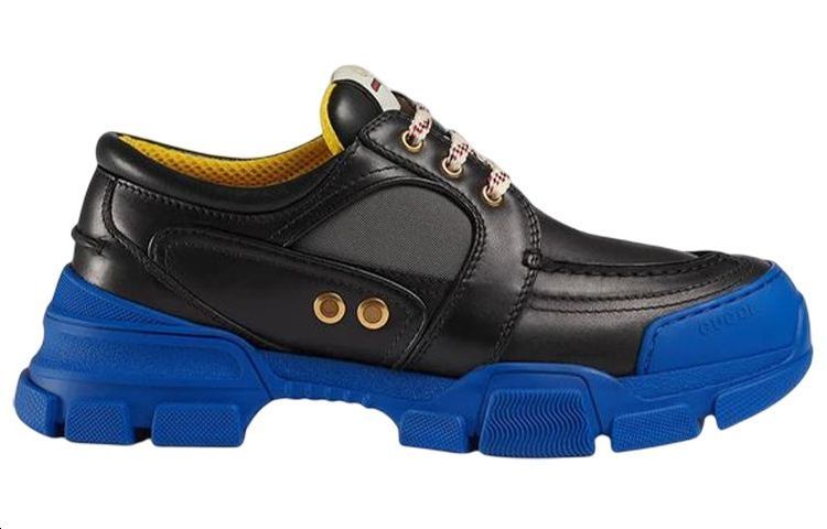 Order Sneaker Kulit Gucci 'Hitam' 576048-1DZ10-1075