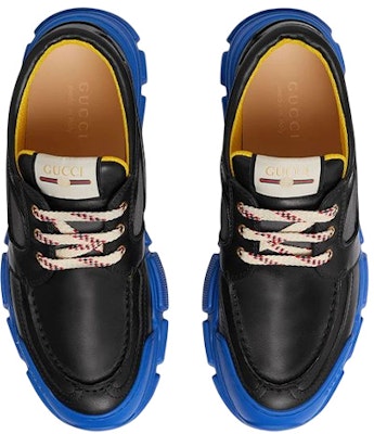 구찌 블랙 레더 스니커즈 (Gucci Black Leather Sneakers) 576048-1DZ10-1075 Shop 구찌 블랙 레더 스니커즈 (Gucci Black Leather Sneakers) 576048-1DZ10-1075