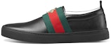 Buy Zapatillas de Cuero Gucci 'Moda Negra' 407356-A3810-1169
