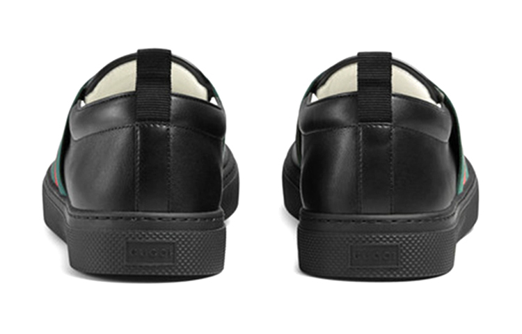 Shop Gucci Sepatu Kulit 'Black Fashion' - Sepatu Fashion Kulit Hitam 407356-A3810-1169