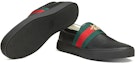 Purchase Zapatillas de Cuero Gucci 'Moda Negra' 407356-A3810-1169