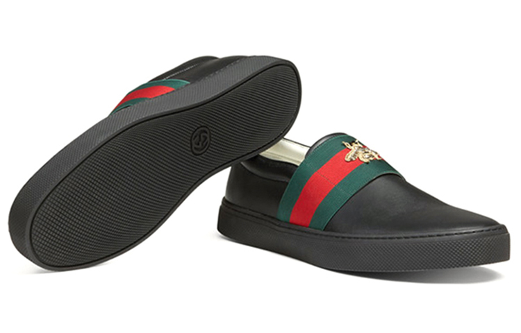 Purchase Gucci Sepatu Kulit 'Black Fashion' - Sepatu Fashion Kulit Hitam 407356-A3810-1169