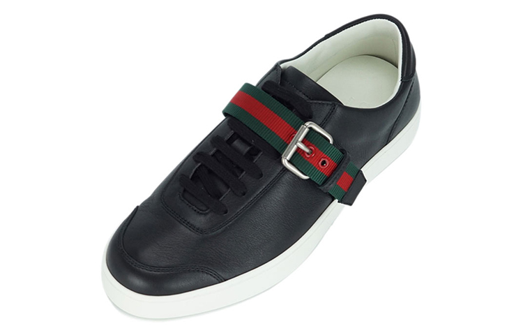 Lookbook Sneaker in Pelle Gucci ''Fashion Nero'' 407332-A38B0-1060