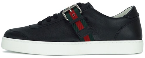 Gucci Leather Sneaker 'Fashion Black' 407332-A38B0-1060 Gucci Leather Sneaker 'Fashion Black' 407332-A38B0-1060