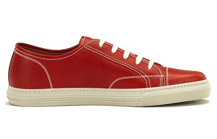 Order グッチ レッドファッション レザースニーカー
(Gucci Reddo Fasshon Rezā Sunīkā) 322726-AUZ00-6420