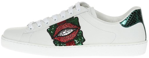 Gucci Leather Sneaker 'White Red Green' 440660-A38I0-9068 Gucci Leather Sneaker 'White Red Green' 440660-A38I0-9068