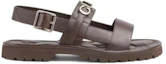 Order 구찌 가죽 토링 버클 샌들 (다크브라운) 744977-DTN00-2140