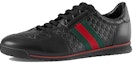 Order Sneaker Kulit Gucci 'Hitam' 233334-A9LA0-1061