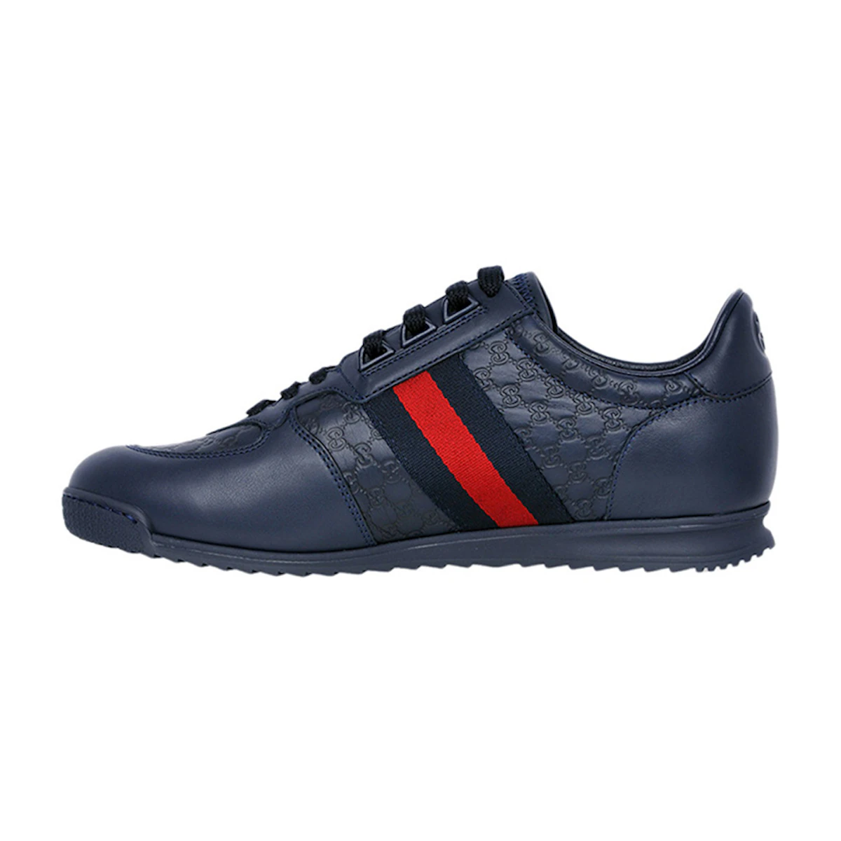 Buy Gucci Leather Web Sneaker 'Blue' 233334-A9LA0-4066 - Novelship Buy Gucci Leather Web Sneaker 'Blue' 233334-A9LA0-4066 - Novelship