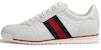 Sneaker Kulit Gucci Web 'Putih' 233334-A9LA0-9051