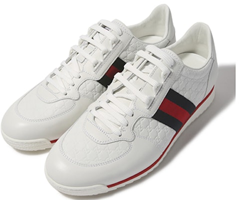 Gucci Leather Web Sneaker 'White' 233334-A9LA0-9051 Order Gucci Leather Web Sneaker 'White' 233334-A9LA0-9051