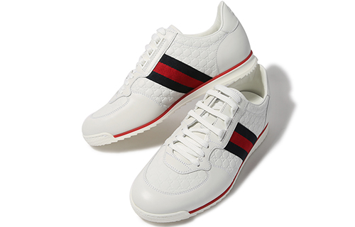 Lookbook Gucci Leder Web Sneaker ''Weiß'' 233334-A9LA0-9051