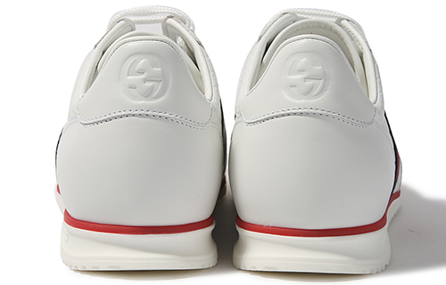 Purchase Gucci Leder Web Sneaker ''Weiß'' 233334-A9LA0-9051