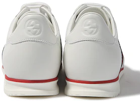 Purchase Gucci 皮革條紋運動鞋 '白色' 233334-A9LA0-9051