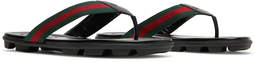 Sandal Jepit Kulit Gucci 'Hitam' 429362-H91A0-8480 Cheap Sandal Jepit Kulit Gucci 'Hitam' 429362-H91A0-8480