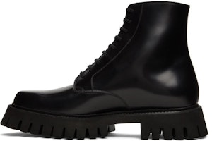 Gucci Leather Zip-up Chunky Heel Boots 'Black' 699584-17X00-1000 Gucci Leather Zip-up Chunky Heel Boots 'Black' 699584-17X00-1000