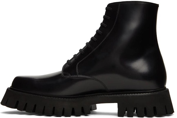Gucci Leather Zip-up Chunky Heel Boots 'Black' 699584-17X00-1000 Buy Gucci Leather Zip-up Chunky Heel Boots 'Black' 699584-17X00-1000