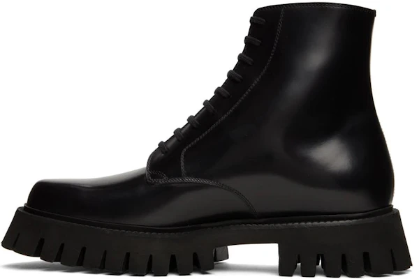 Gucci Leather Zip-up Chunky Heel Boots 'Black' 699584-17X00-1000 Buy Gucci Leather Zip-up Chunky Heel Boots 'Black' 699584-17X00-1000