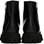 Purchase Gucci Leather Zip-up Chunky Heel Boots 'Black' 699584-17X00-1000
