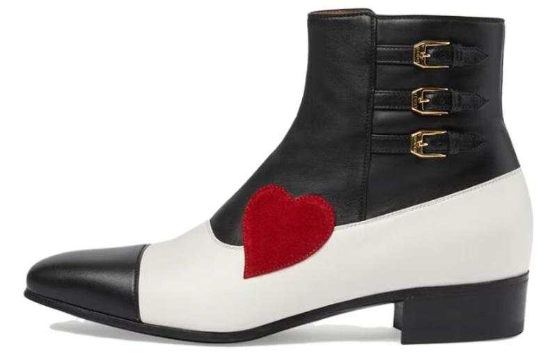 Gucci Leather Zip 'Fashion Ankle Boot Black' 717026-AAA3G-1053