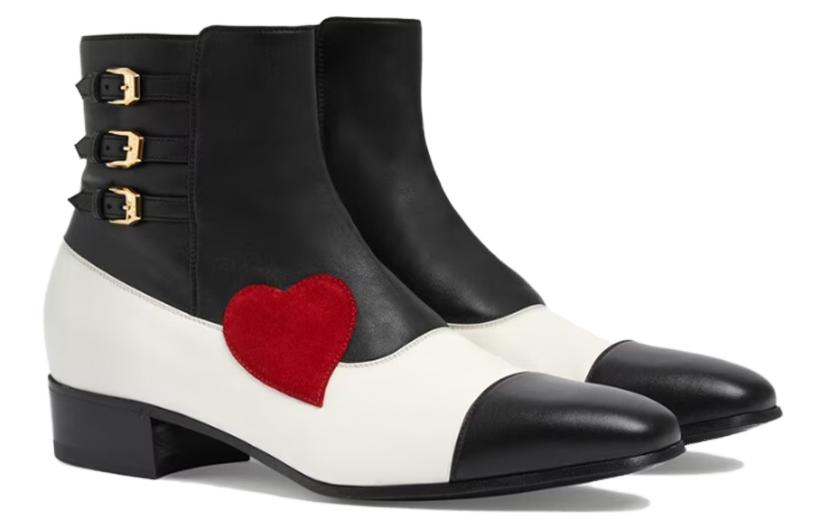 Order Gucci Leather Zip 'Fashion Ankle Boot Black' 717026-AAA3G-1053