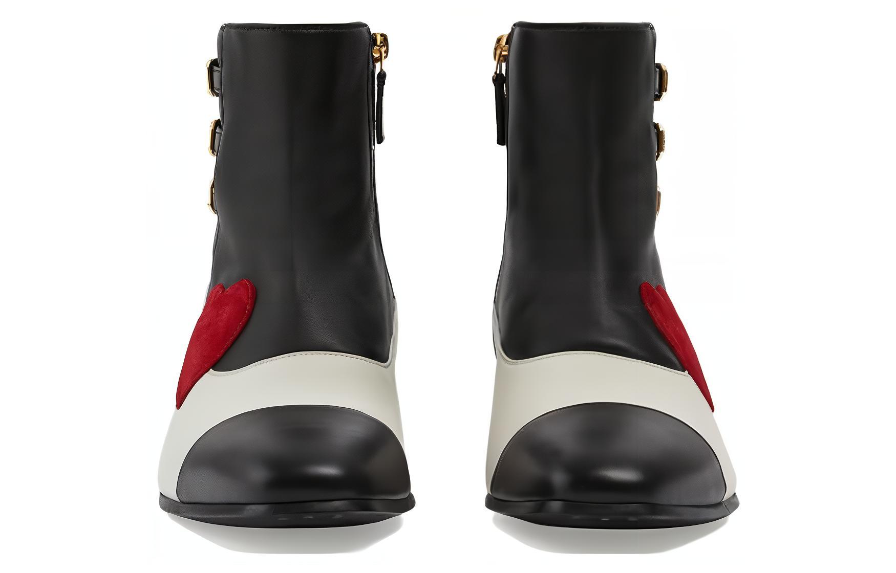 Lookbook Gucci Leather Zip 'Fashion Ankle Boot Black' 717026-AAA3G-1053