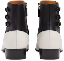 Shop Gucci Leder Reißverschluss ''Fashion Stiefelette Schwarz'' 717026-AAA3G-1053