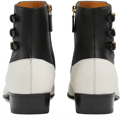 Gucci Leather Zip 'Fashion Ankle Boot Black' 717026-AAA3G-1053 Shop Gucci Leather Zip 'Fashion Ankle Boot Black' 717026-AAA3G-1053