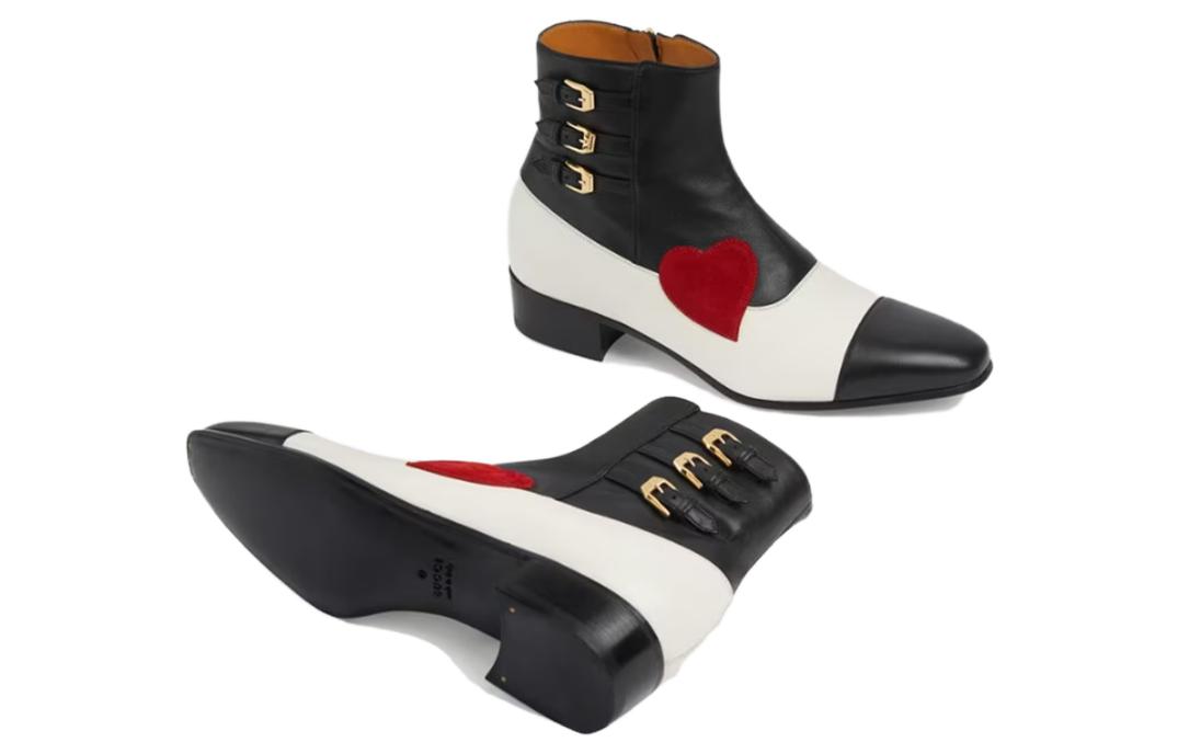 Purchase Gucci Leather Zip 'Fashion Ankle Boot Black' 717026-AAA3G-1053