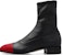 But Hitam Merah Zip Kulit Gucci 'Fashion Ankle Boot' 725805-LAABO-6477