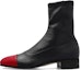 Buy But Hitam Merah Zip Kulit Gucci 'Fashion Ankle Boot' 725805-LAABO-6477