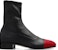 But Hitam Merah Zip Kulit Gucci 'Fashion Ankle Boot' 725805-LAABO-6477