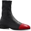 Lookbook But Hitam Merah Zip Kulit Gucci 'Fashion Ankle Boot' 725805-LAABO-6477