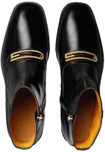 But Hitam Gucci But Kulit Zip Bulat Hujung 750305-AACBM-1000 Lookbook But Hitam Gucci But Kulit Zip Bulat Hujung 750305-AACBM-1000