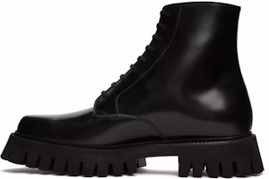 Gucci Leather Zip-up Chunky Heel Boots 'Black' 699584-17X00-1000 Gucci Leather Zip-up Chunky Heel Boots 'Black' 699584-17X00-1000