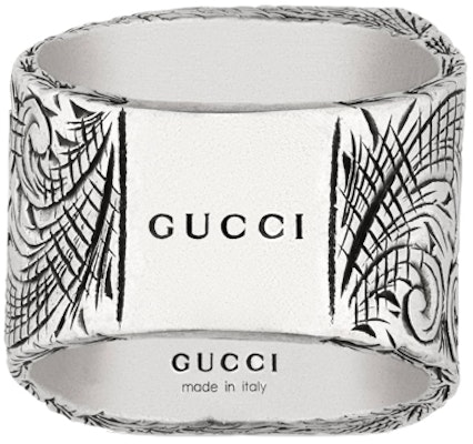 GUCCI 字母"B" 925纯银戒指 554243-J8400-0811 Lookbook GUCCI 字母"B" 925纯银戒指 554243-J8400-0811