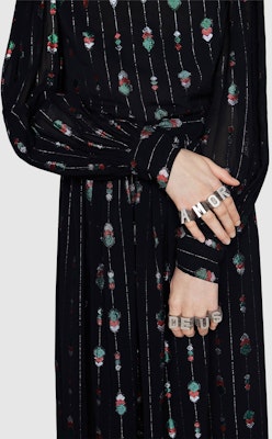 GUCCI 字母"B" 925纯银戒指 554243-J8400-0811 Purchase GUCCI 字母"B" 925纯银戒指 554243-J8400-0811