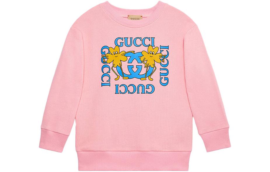 Gucci Letter Print Long Sleeve Sweatshirt Unisex 580997-XJE4I-5904