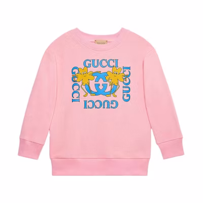 Gucci Letter Print Long Sleeve Sweatshirt Unisex 580997-XJE4I-5904