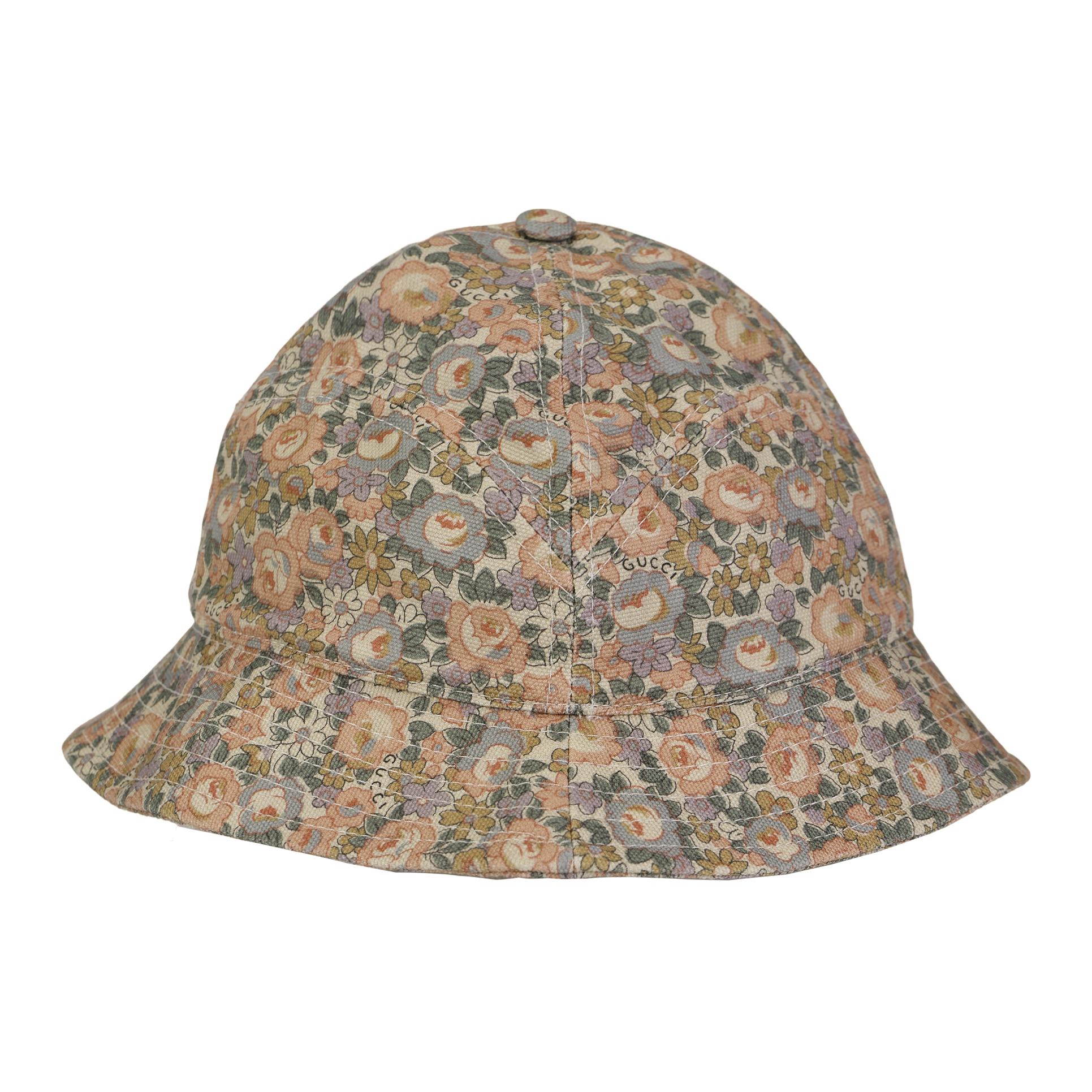 GUCCI Liberty Floral Print Canvas Bucket Hat 638301-3HK96-5900