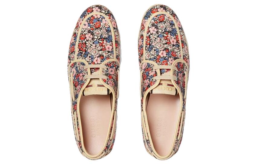 Lookbook Gucci Liberty Low ''Beige Rood Blauw'' 547641-2HC10-8860
