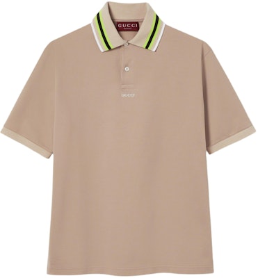 Polo Beige Gucci Lido Collection con Rayas Bordadas. 788024-XJGJY-2219 Buy Polo Beige Gucci Lido Collection con Rayas Bordadas. 788024-XJGJY-2219