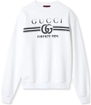 Gucci Lido FW24 Sweater Logo Print Crewneck Putih 784413-XJGKQ-9082 Buy Gucci Lido FW24 Sweater Logo Print Crewneck Putih 784413-XJGKQ-9082