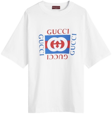 Camiseta Blanca Cuello Redondo Gucci Lido con Estampado de Letras 784361-XJGKA-9074 Buy Camiseta Blanca Cuello Redondo Gucci Lido con Estampado de Letras 784361-XJGKA-9074
