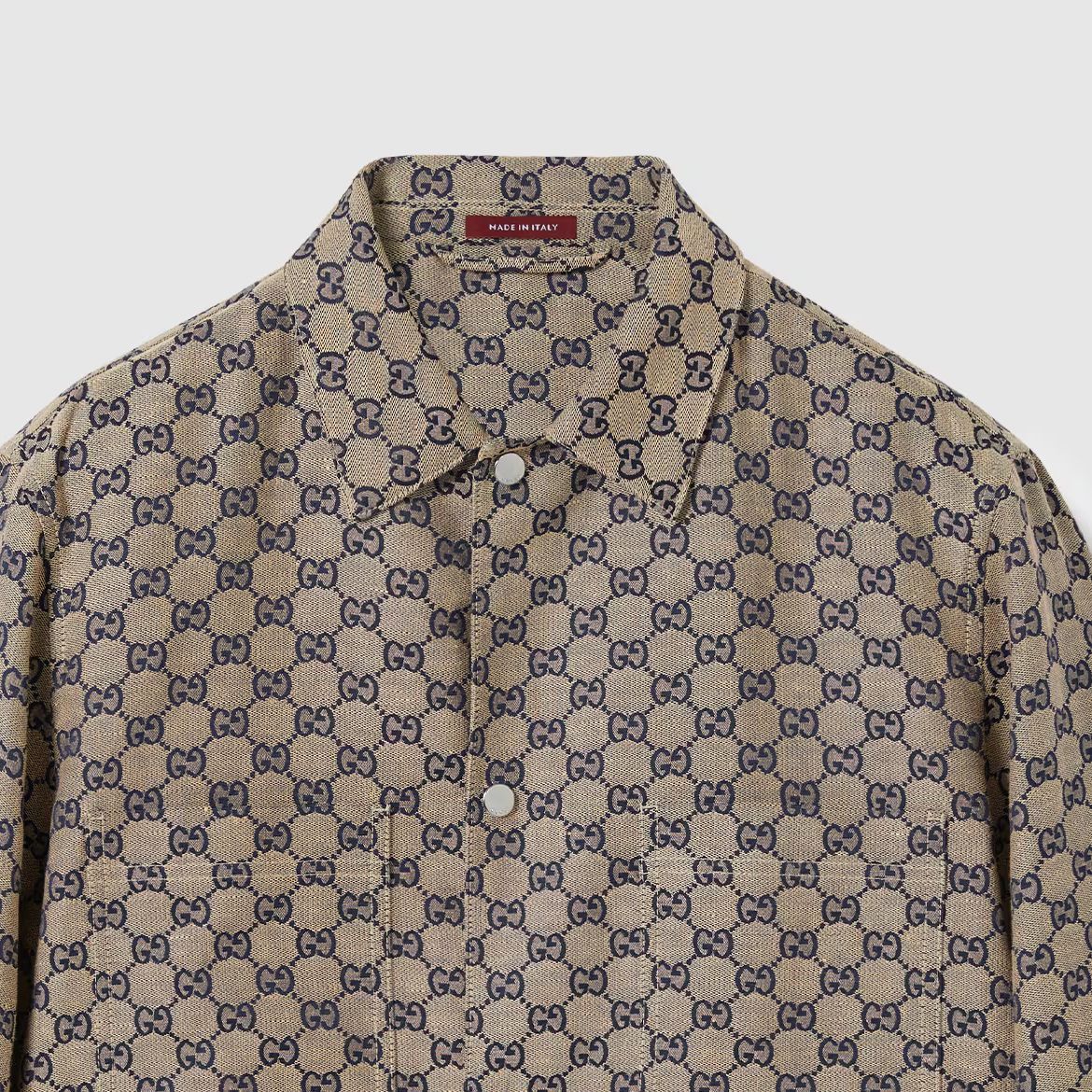 GUCCI Lido Logo Print Single-Breasted Jacket  Multicolor Long Sleeve. 784252-ZAM7G-9118 圖 8