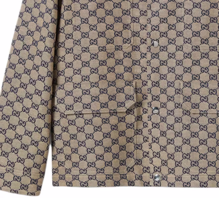 Chaqueta GUCCI Lido Logo Estampada Multicolor de Manga Larga. 784252-ZAM7G-9118 2