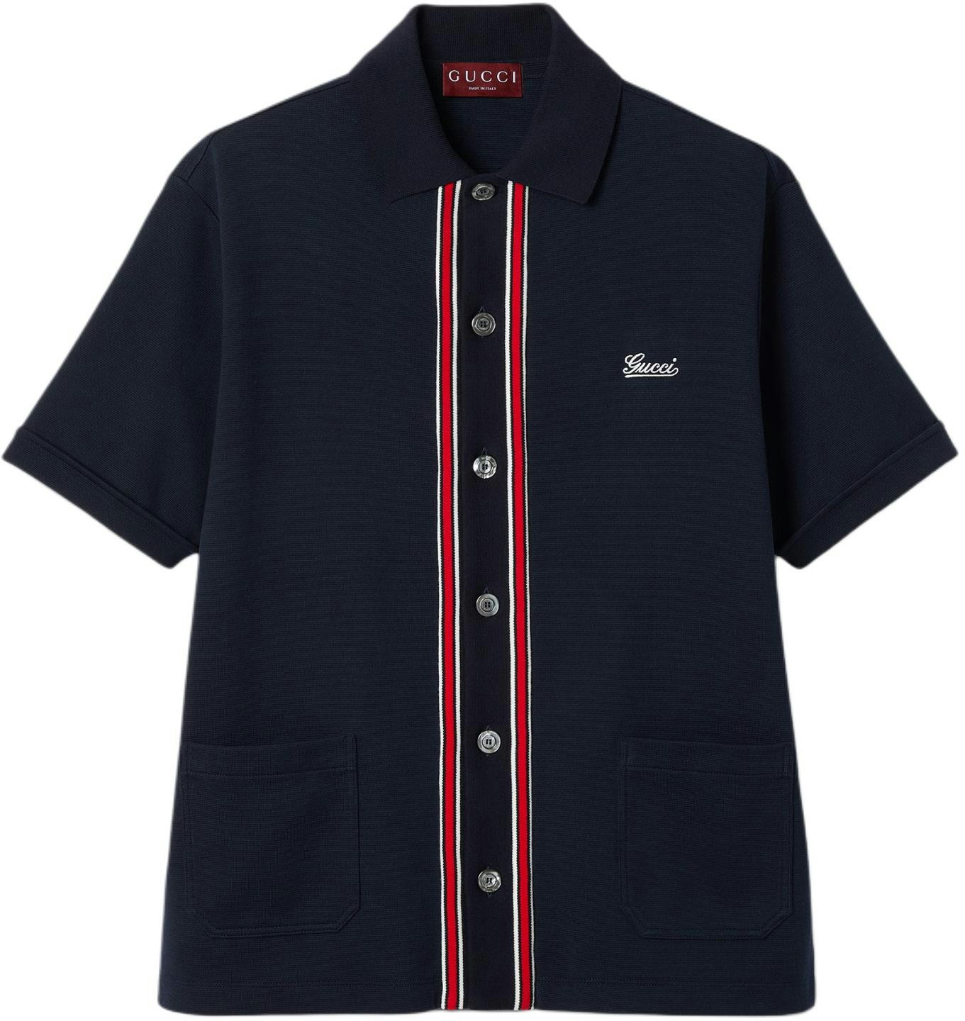 gucci-lido-ss-24-multicolor-striped-logo-embroidered-navy-short-sleeve-shirt-742380-xjgku-4215