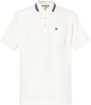 Gucci Lido White Striped Logo Short Sleeve T-Shirt 752604XJFTL9733 Buy Gucci Lido White Striped Logo Short Sleeve T-Shirt 752604XJFTL9733