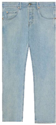Gucci Jeans Biru Muda Mid-Rise Potongan Lurus 408637-XDBCD-4009 Buy Gucci Jeans Biru Muda Mid-Rise Potongan Lurus 408637-XDBCD-4009